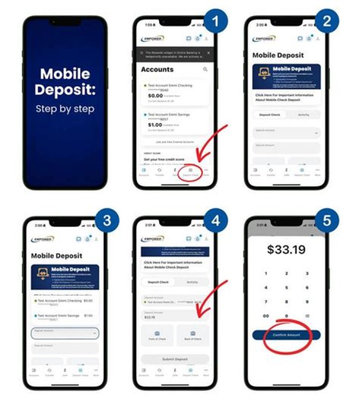 Can you mobile deposit a check made out to cash?