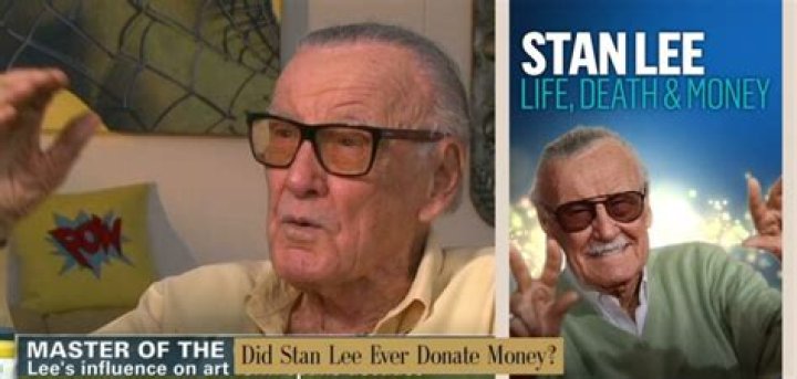 Did Stan Lee donate to charities?