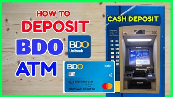 Does BDO have a bank?