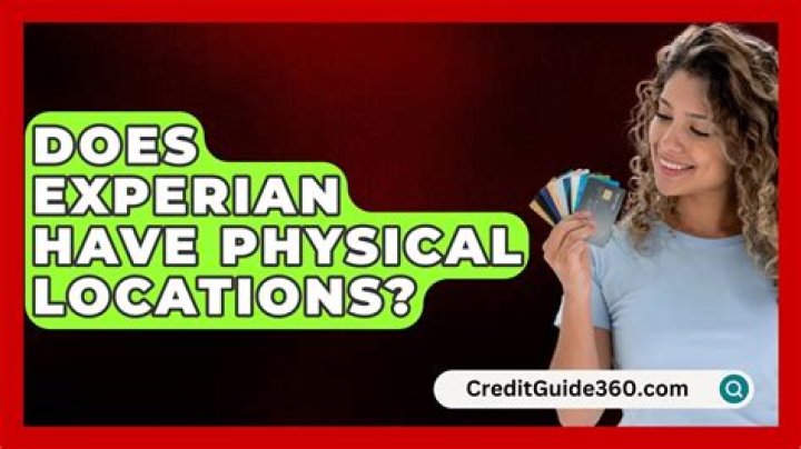 Does Experian have a physical address?