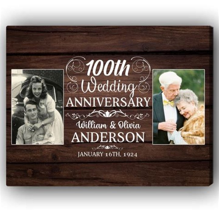 Has there ever been a 100 year wedding anniversary?