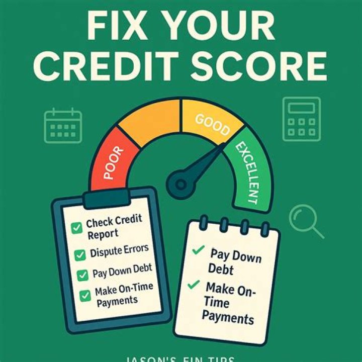How can I fix my business credit score?
