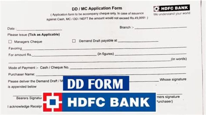 How can I get DD from bank?