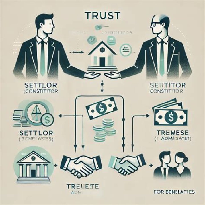 How did trusts develop historically?