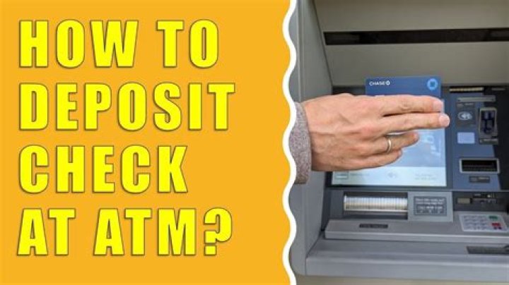 How do I deposit a check over the Internet?