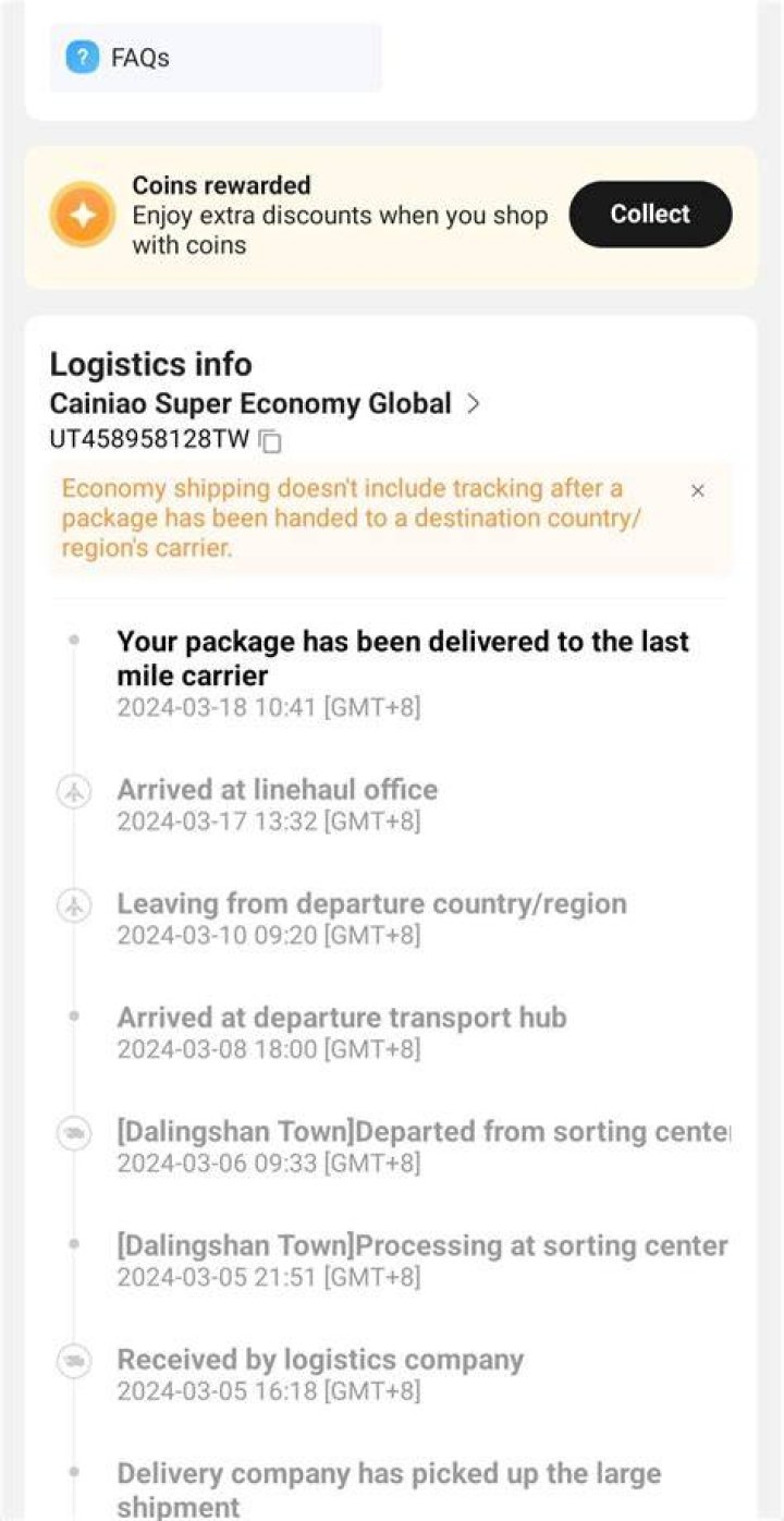 How do I get my money back from undelivered goods?