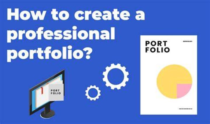 How do I make a portfolio?