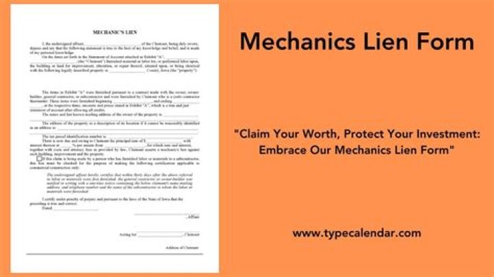 How do you put a lien on a customer?
