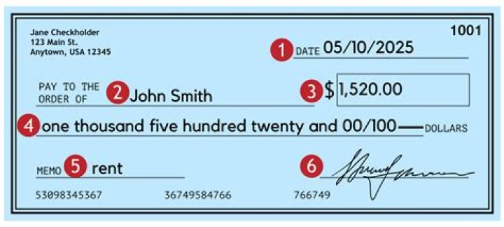 How do you write 1236 on a check?