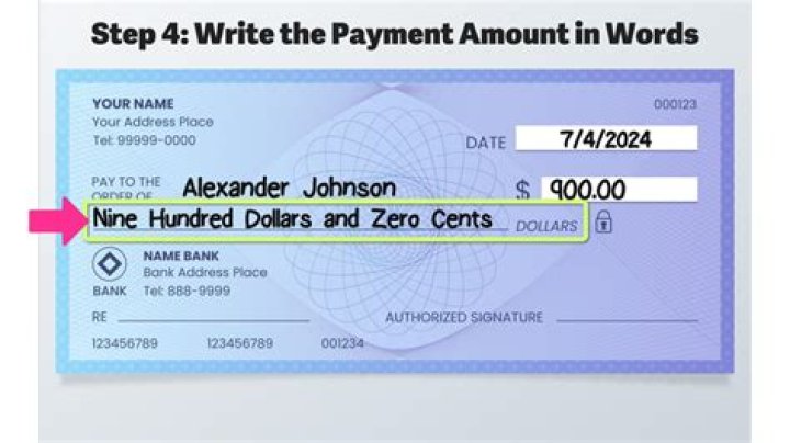 How do you write four hundred on a check?