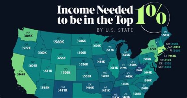 How much did the top 1 earn in 2020?