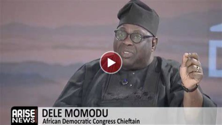 Is Dele Momodu a politician?