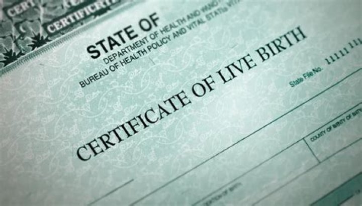 Is your birth certificate on the stock exchange?