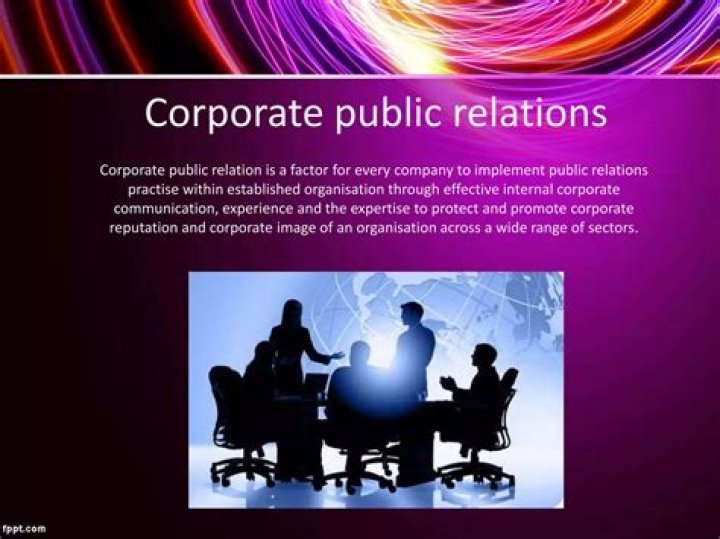 What are corporate relations?