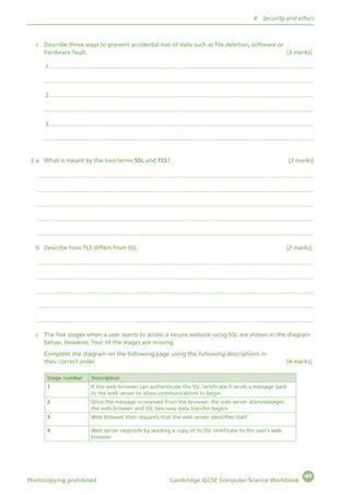 What are the five stages of photocopying?