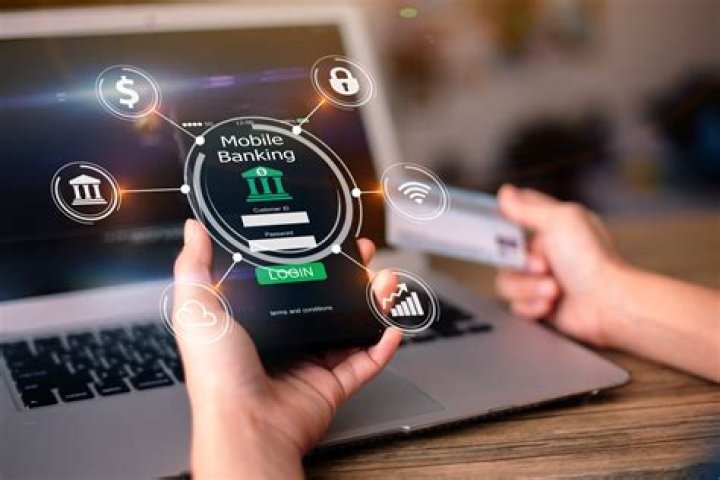 What are the services possible in online banking?