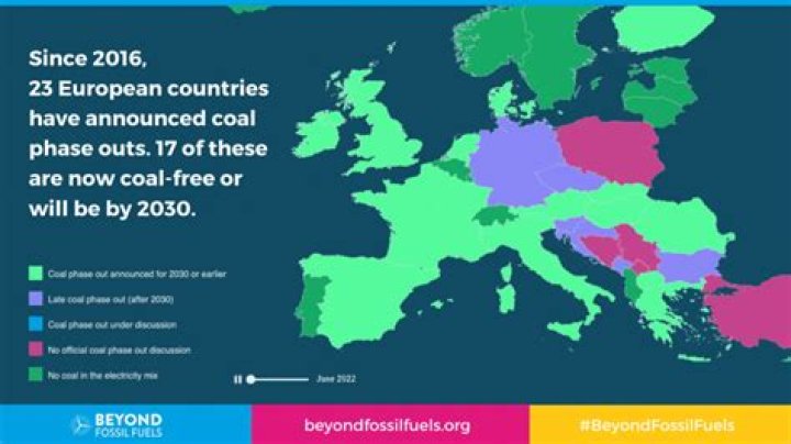 What countries are coal free?