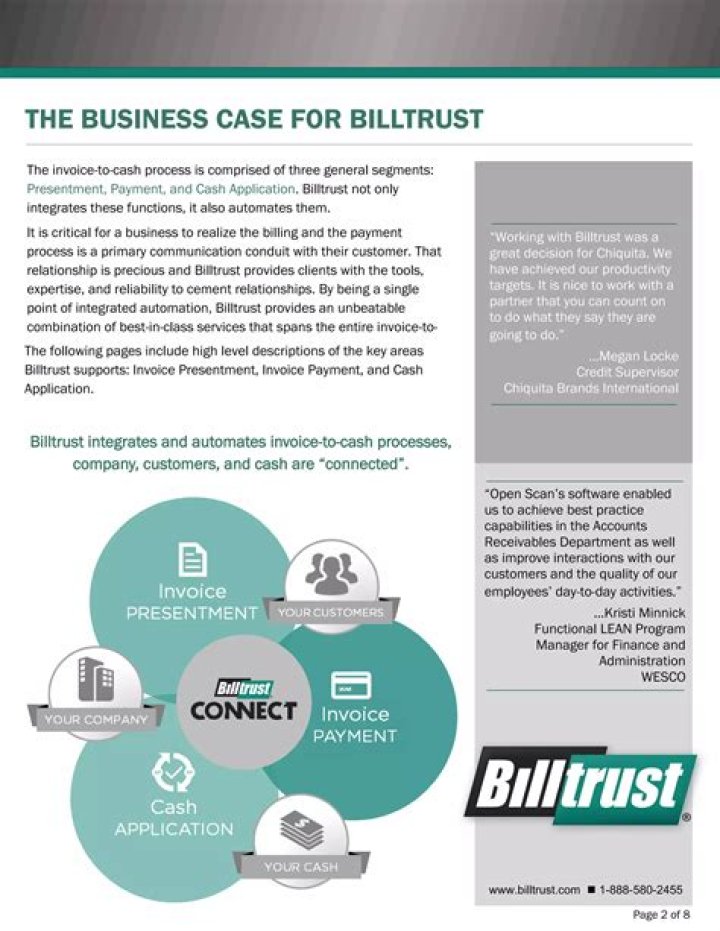 What does Billtrust do?