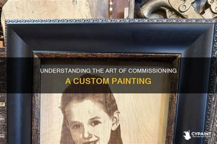 What does commissioning an artist mean?