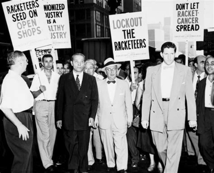 What does labor racketeering mean?