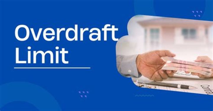 What does overdraft limit mean?