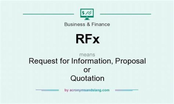 What does RFx stand for in business?