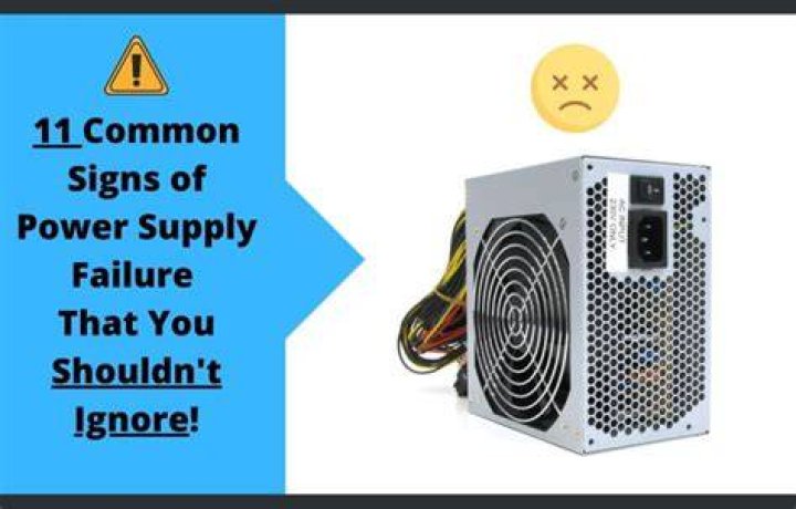 What happens when a power supply fails?