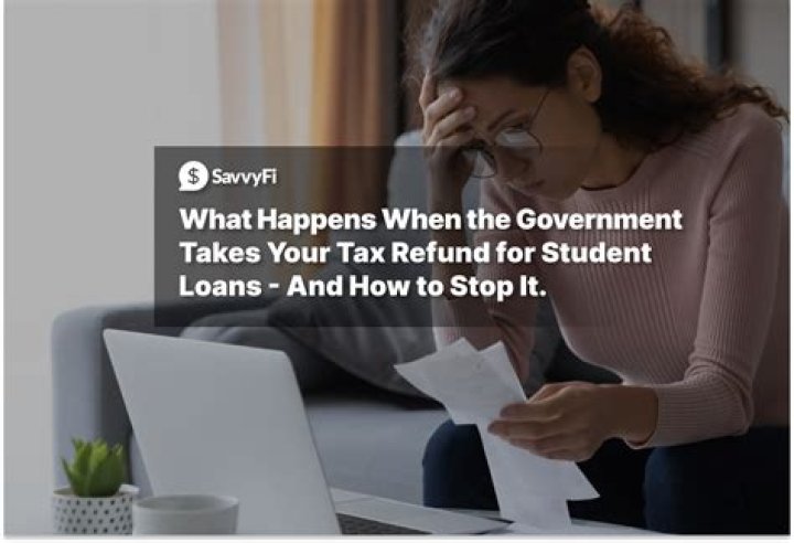 What is it called when the government takes your tax refund?