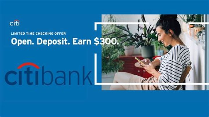 What is needed to open a Citibank account?