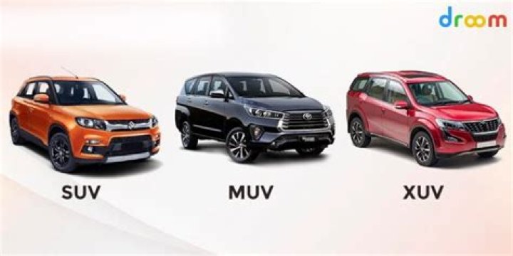 What is SUV MUV XUV?