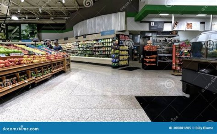 What is the average square footage of a grocery store?
