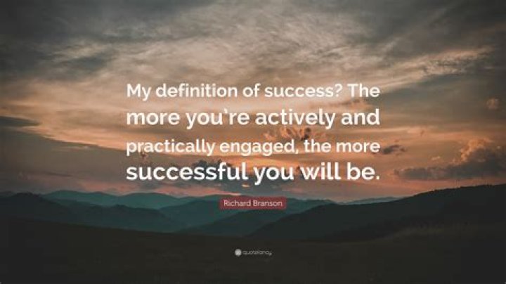 What is the definition of a successful business?