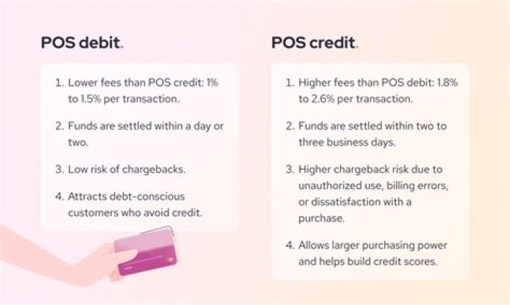 What is the difference between POS and debit?