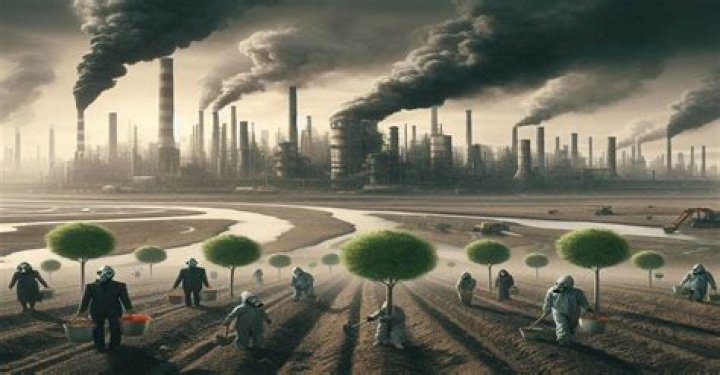 What is the effect of industry on environment?