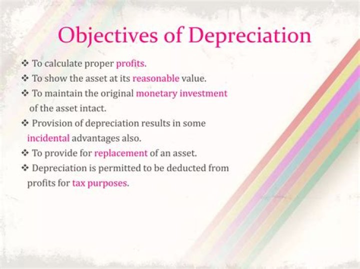 What is the purpose of providing depreciation reserve?