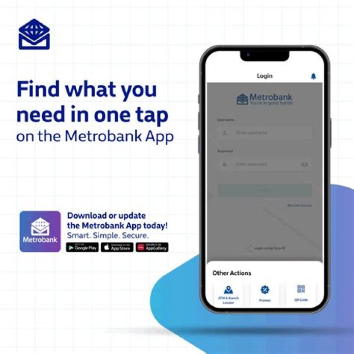 What is the requirements for open account in Metrobank?