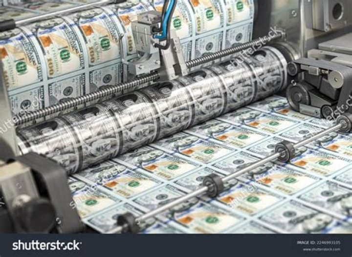 What is the result of printing money?