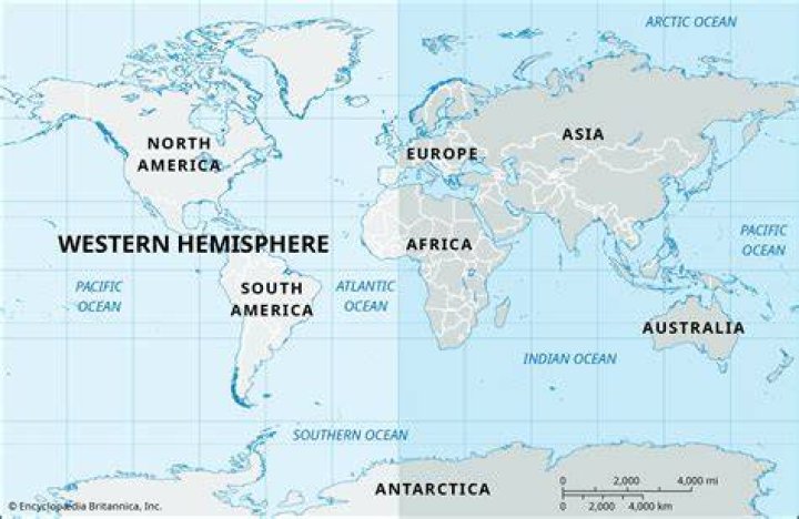 What is the Western Hemisphere known for?