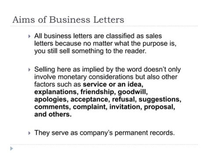 What purpose do business letters serve?