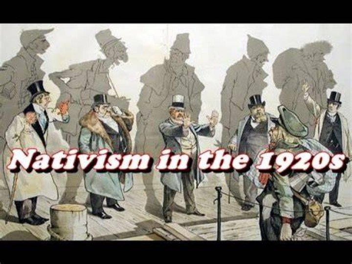 What was an effect of nativism in the United States in the 1920s?