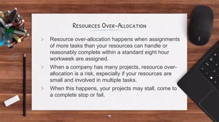 Which techniques can be used for removing resources over allocation?