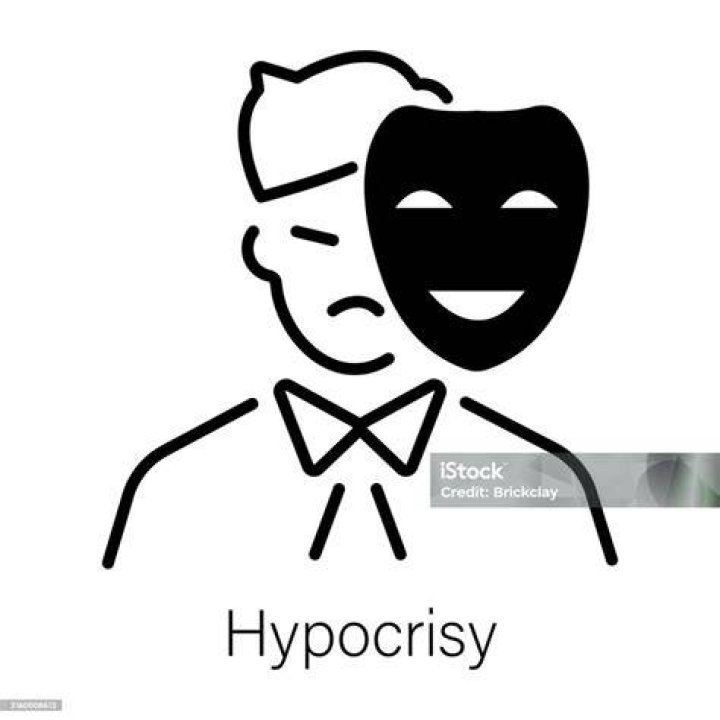 Who came up with hypocrisy?