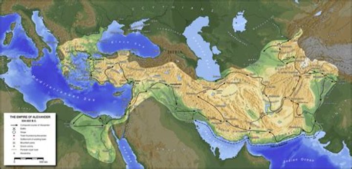 Who controlled the lands of ancient Greece during the Hellenistic world?