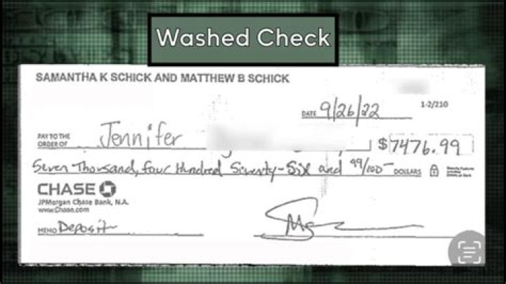 Who is responsible for an altered check?