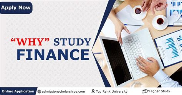Why is it important to study about finance?