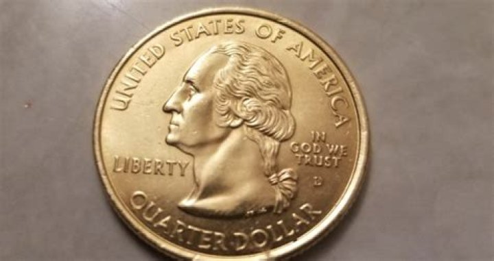 Why is my quarter gold?
