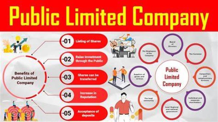 Why would a business want to be a public limited company?